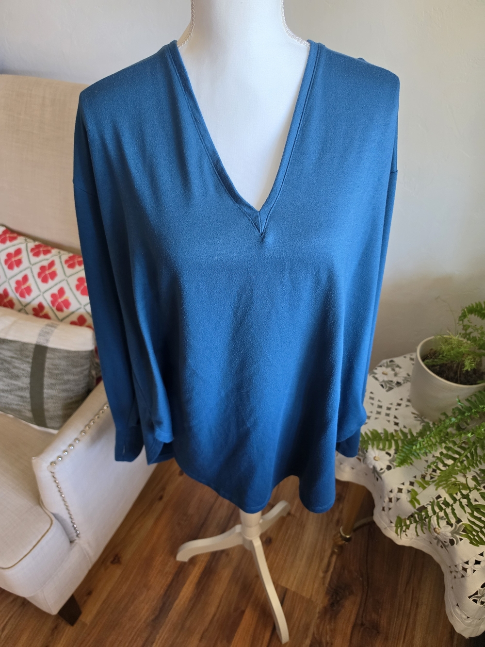 Torrid TRU Lightweight French Terry Long Sleeve Active Top